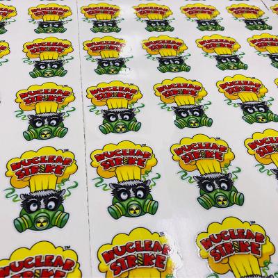 Anti etiqueta falsa personalizada do holograma com impressão de laser/impressão do Inkjet