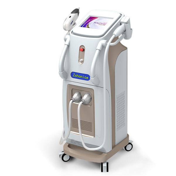Pain Free 808nm Diode Laser Hair Removal Machine Stationary Style 2000W