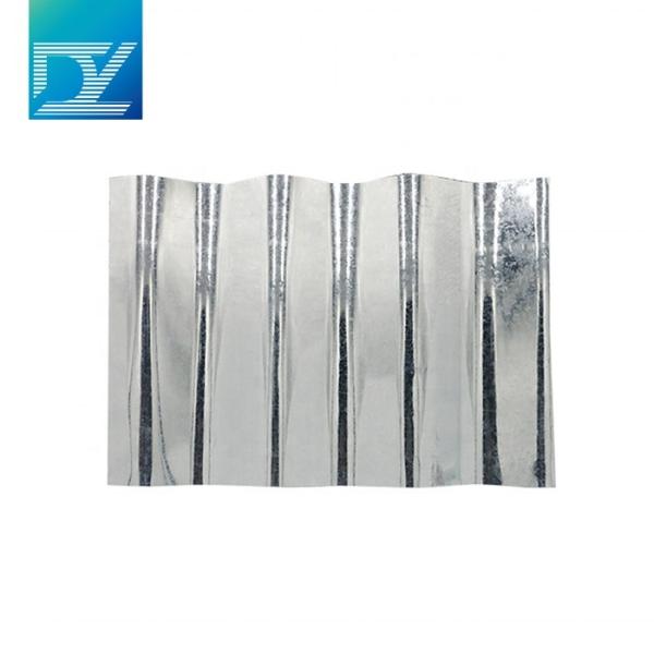 Plain Ends SGS GI Corrugated Steel Roofing Sheets