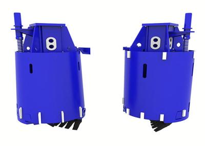 Double Cutting Buckets Foundation Rotary Drilling Rig For Dense Sand