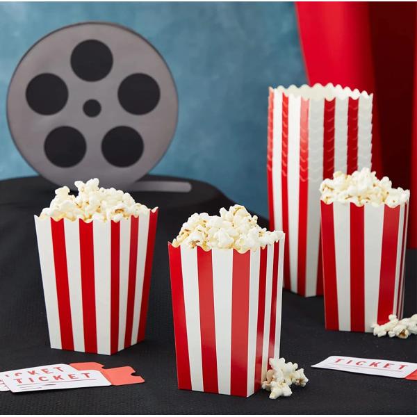 Customized Snack Popcorn Potato Chip Bags and Chips Candy Bread Boxes for Cinema Takeout