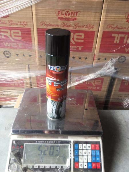 High Effective 750ml Tire Shine Spray Car Tyre Cleaner Dissolves Dirt