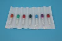 Tubo de coleta de sangue de vácuo, soro médico, tubos de teste de sangue de vácuo.