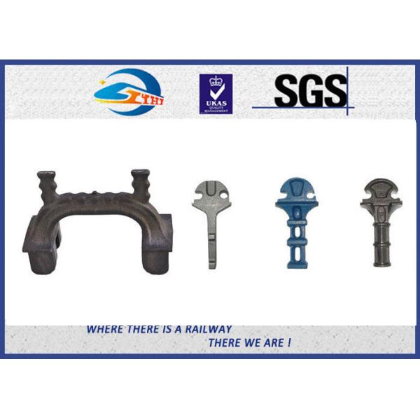 Железнодорожные плечи литого железа рельса стали углерода крепежной детали сваривают на плечах