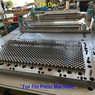 Fin Press Stamping Machine Fin Die Customized Fin Mold For Producing Air Conditioning