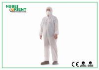 Tipo 5 / 6 Camisa MP / SMS de uso descartável para laboratório / oficina