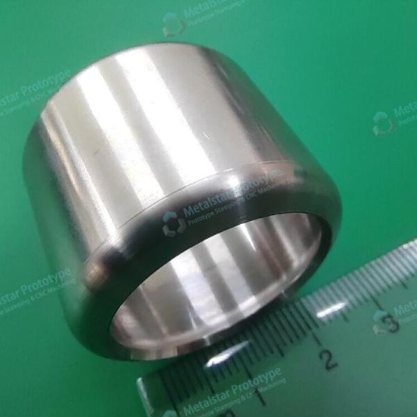 SS304 NC precise turning CNC machining prototype service customized