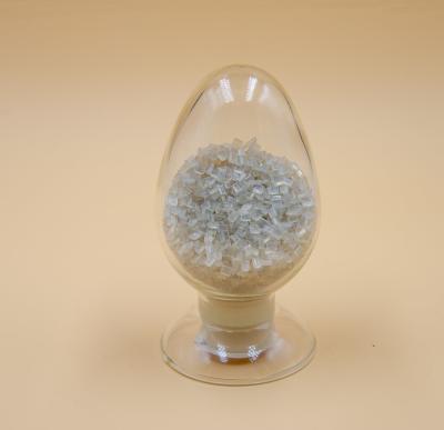 White Recycled PET Chips Customized Color And Hardness Bacterial Inhibition Marine