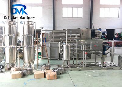 5 toneladas de sistema de tratamento industrial da estação de tratamento de água da garrafa do sistema da osmose reversa
