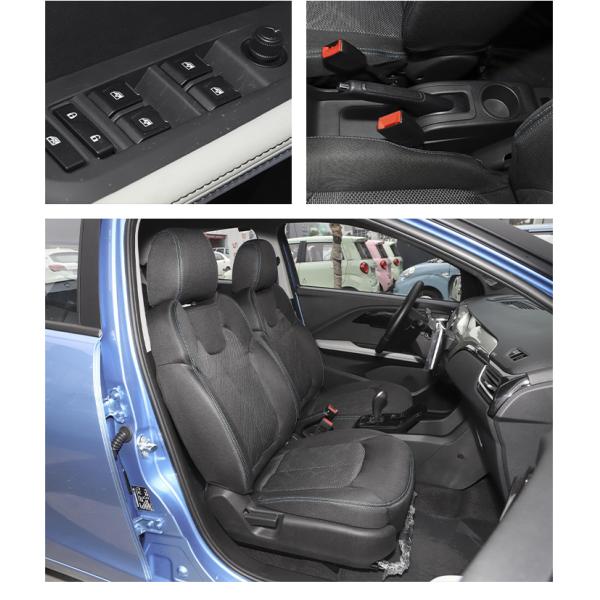 JMEV EV3 Pure Electric High Speed 100Km/h 4 Four Wheel Electric Vehicle 0km Best Used Car with 2390mm Wheel Base 2023