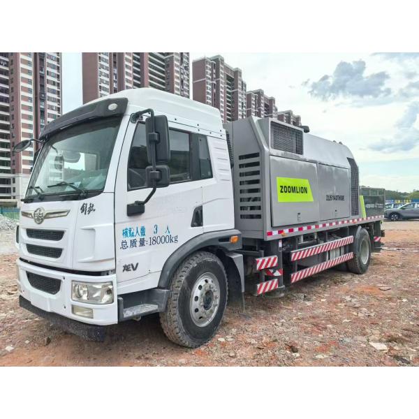Bomba de hormigón montada sobre camión Zoomlion 2019 de ultra alta presión