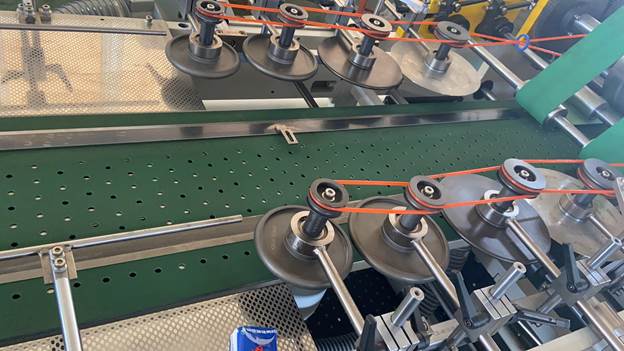 KL-H Fully Automatic Sheet Fed Shopping Bag Making Machine with Twisted Paper Rope Handle Motorized High Productivity