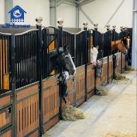 Modern Or Customized Horse Stable Safety And Secure Design High Durability 20mm Plastic Wood Infill Material