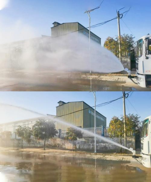 White Intelligent Electric Fixed Water Cannon for Electric Water Truck Direct