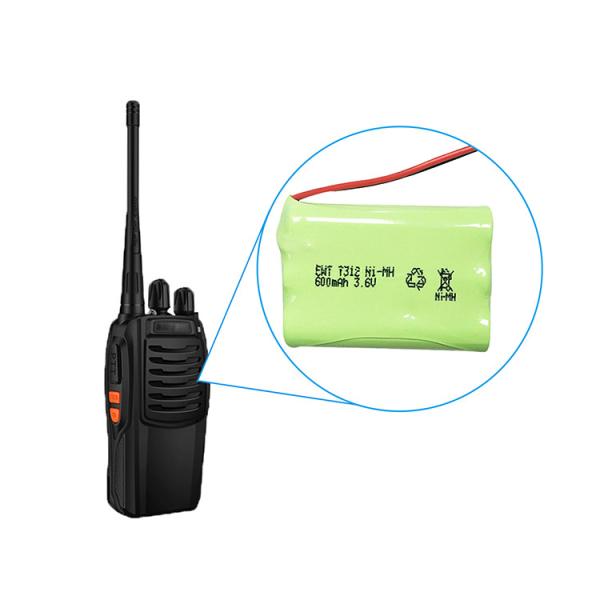 3Bateria recarregável de níquel de.6v 600mah 700mah 800mah Nimh Aaa Bateria