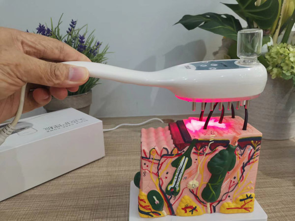 Peine multifuncional diario para el crecimiento del cabello con láser para el hogar, peine de terapia láser de bajo nivel