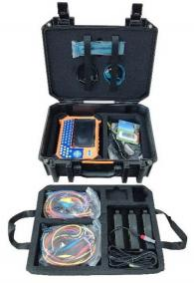 Calibrador portátil de três fases para medição precisa de tensão e corrente