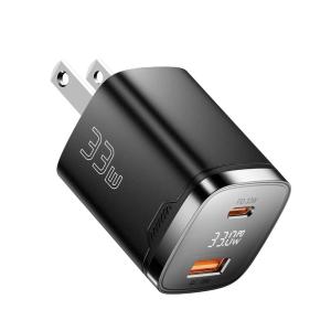 ESSAGER ES-CD45シリーズ 2ポート 33W USB-A ウォールチャージャー USB C 急速充電器