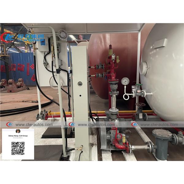 бензоколонка цилиндра LPG танка 25cbm Q345R SA516