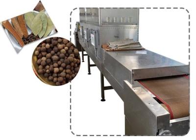 Continuous Microwave Spice Sterilization Machine / Drying Machine For Food