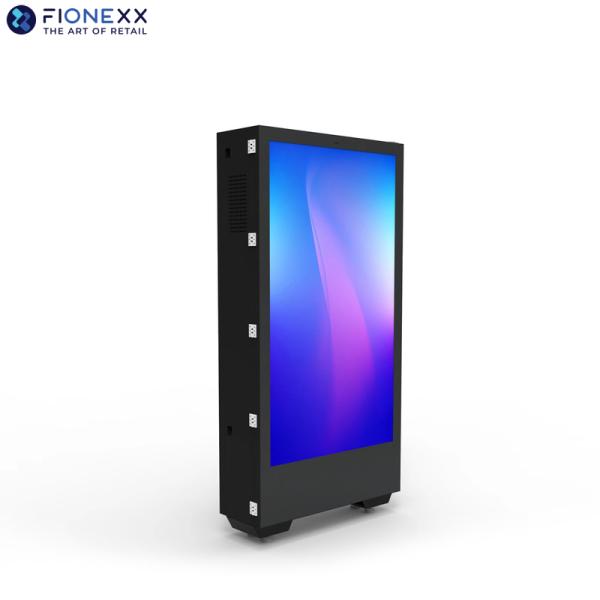 Водонепроницаемая остановка для автобусов Цифровая вывеска двойная 75-дюймовая д