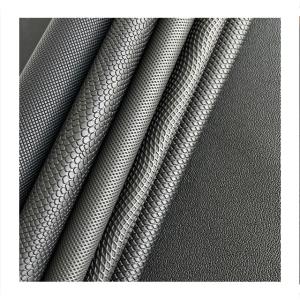 140cm Width PU Embossed Gloves Leather Custom Color 0.6mm Thickness