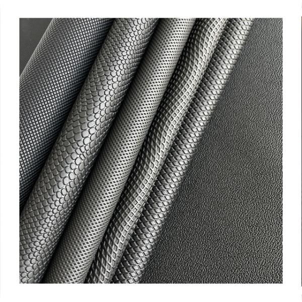140cm Width PU Embossed Gloves Leather Custom Color 0.6mm Thickness