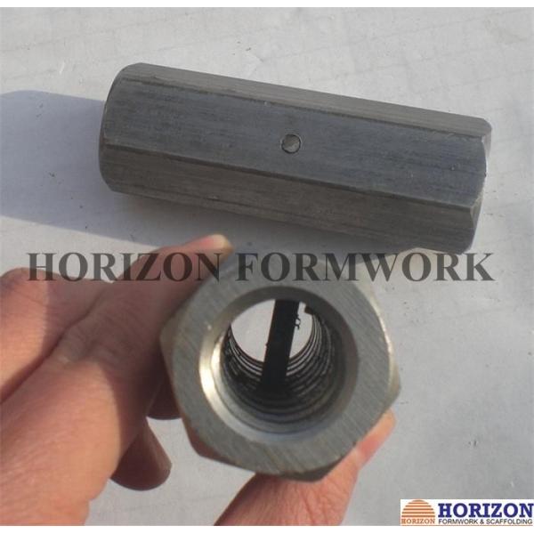 OEM Formwork Tie Rod System , Steel Hex Nuts Stop Pin For Threadbar Connection