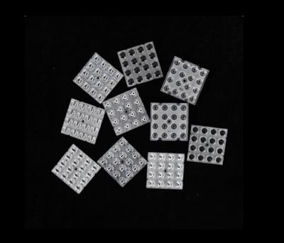 Compact 50x50mm LED Lens Designed For Precise Light Control Outdoor Lighting