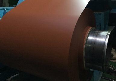 Customized Color Coated Aluminum Coil JIS G3141 DIN1623 EN10130 25 - 28 Um 1000-8000 Alloy