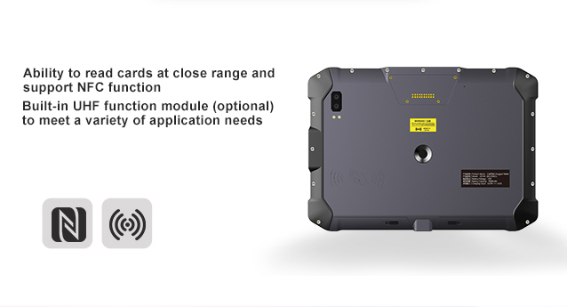 Блок развертки штрихкода Wifi Bluetooth ПК дюйма 4G LTE планшета 10 андроида читателя RFID/NFC промышленный мобильный