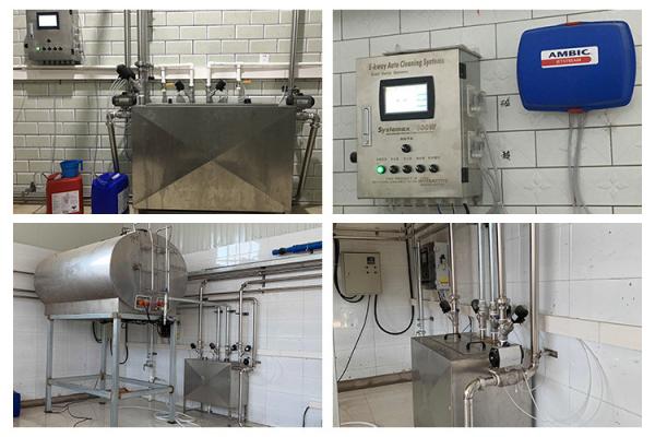 Parallel Quick Release Automatic Cow Milking Parlor Electric Milk Meter