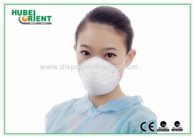 Anti cirurgião Face Mask Disposable da névoa 3 dobras respiráveis
