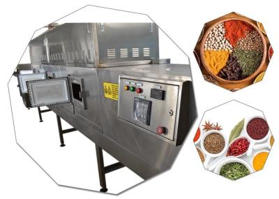 High Performance Microwave Spice Drying Machine For Food Processing
