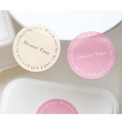 SGS CE Eco Friendly Packaging Stickers CMYK Color