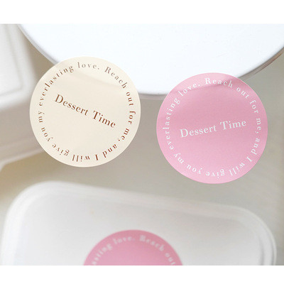 SGS CE Eco Friendly Packaging Stickers CMYK Color
