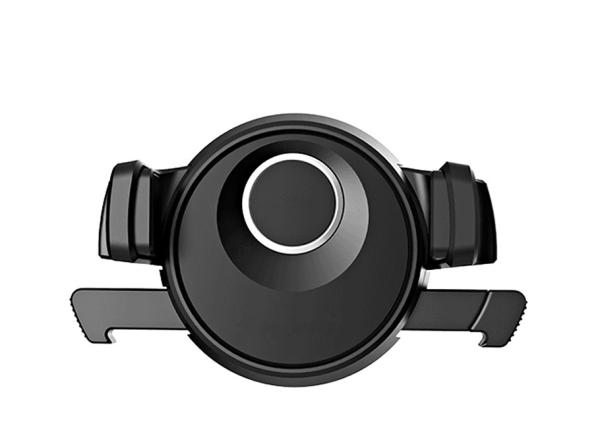 Mini Black Adjustable Phone Holder 360 Degree Mechanical Era Car Mount 70g