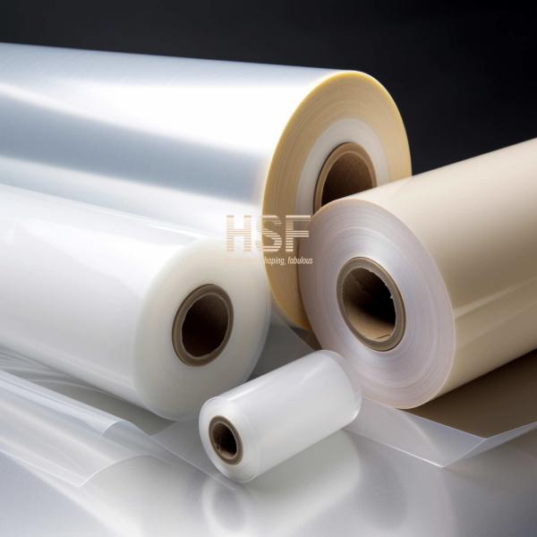 70 μm opaque white MOPP release film, for food packaging, lamination, tapes labels, industrial applications,