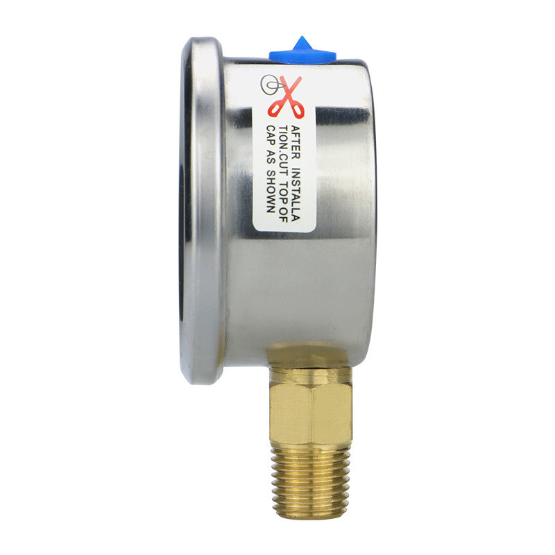 ZG1/8 Thread 2 Inches Manometer NPT1/4 for Accurate Atmospheric Pressure Reading