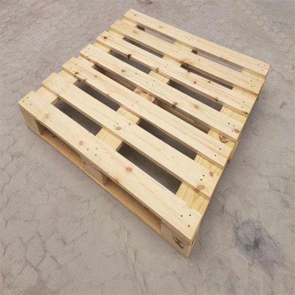 Recyclable Euro Wooden Pallets 1200X1200 X144 Warehouse Wood Pallet