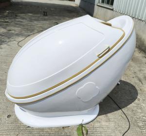 One Person Steam White with One Pot Outside Spa Capsule for Beauty Health
