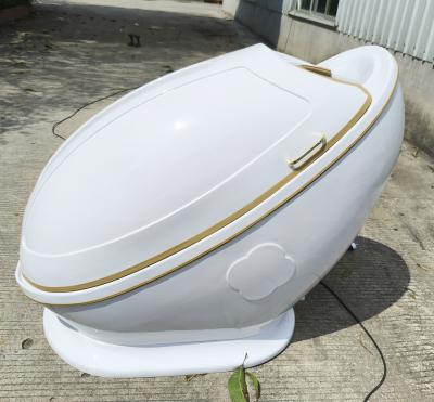 One Person Steam White with One Pot Outside Spa Capsule for Beauty Health