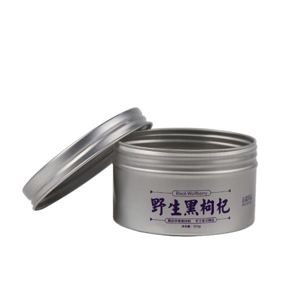 Screw Top Silk Screen Aluminum Canisters 20ml Metal Tin Can Container