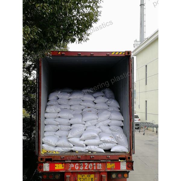 El compuesto de nylon reciclado de los gránulos plásticos de PA6 PA66 con fibra de vidrio del 25% reforzó