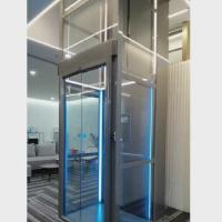 0.15 m/s Ascenseurs à vis avancés Ascenseurs à commande PLC Cabine en acier inoxydable
