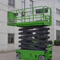 ascenseur autopropulsé des ciseaux 320kg avec la plate-forme de fonctionnement d'extension