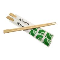 Bastões de bambu reutilizáveis e ecológicos personalizados para tratamento polido de sushi