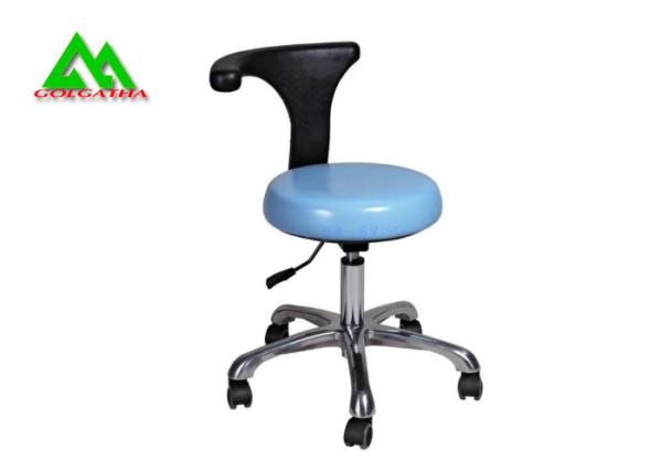 Movable Dental Assistant Stool Ergonomic Dental Chair With Up & Down Control