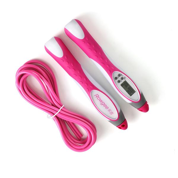 Digital Jump Rope Tangle Free Soft Beaded Rope With Comfortable Wavy Handle And Adjustable Length For Fitness Activities Shipping Charge