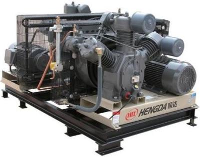 Energy Saving 22KW Oil - Free Gas Powered Air Compressor With Solenoid Valve